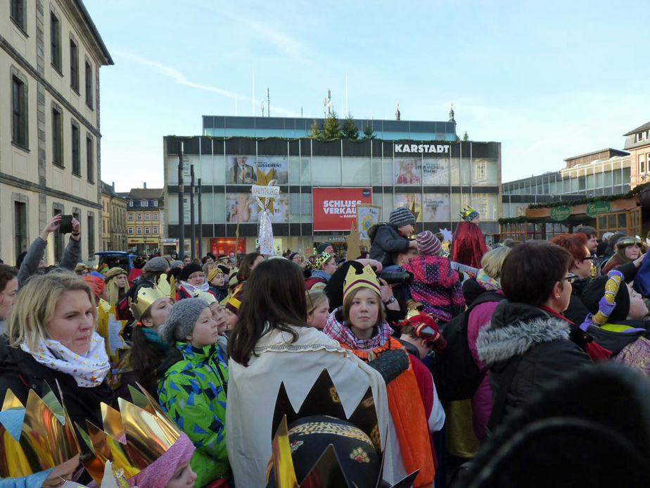 Bundesweite Eröffnung der Sternsingeraktion in Fulda (Foto: Karl-Franz Thiede)